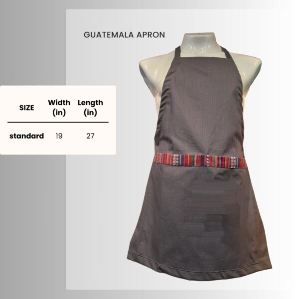Apron customs with typical Guatemalan decorations - Imagen 3