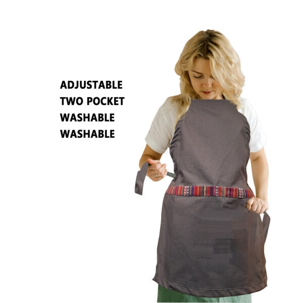 Apron customs with typical Guatemalan decorations - Imagen 5