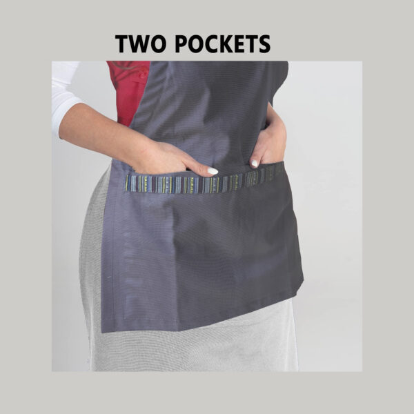 Apron customs with typical Guatemalan decorations - Imagen 4