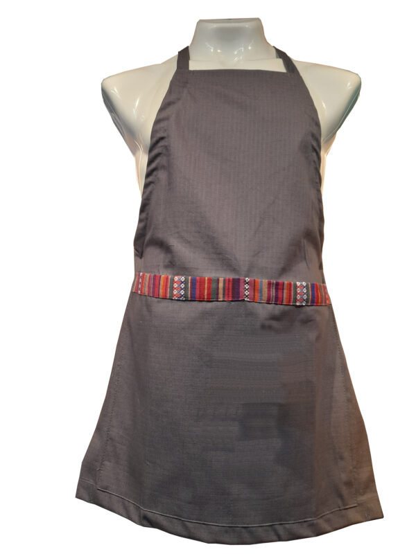 Apron customs with typical Guatemalan decorations